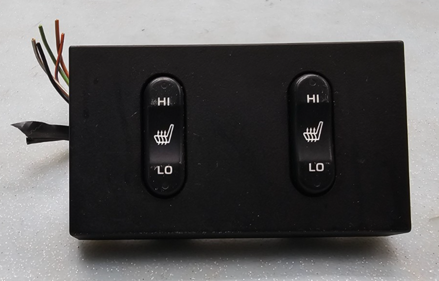 🔥2004-2006 Dodge Durango Seat Heater Switch Control W Trim Panel Cover Black