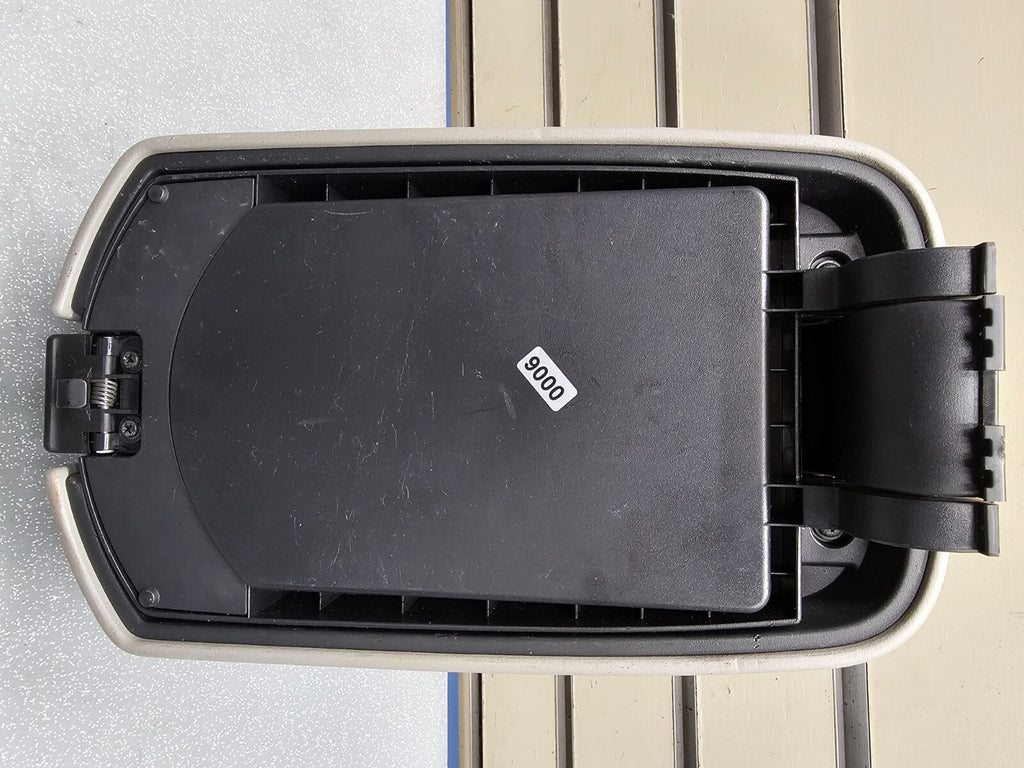 06-12 Toyota RAV4 Center Console Armrest Lid Cover Top Leather Assembly LT GRAY