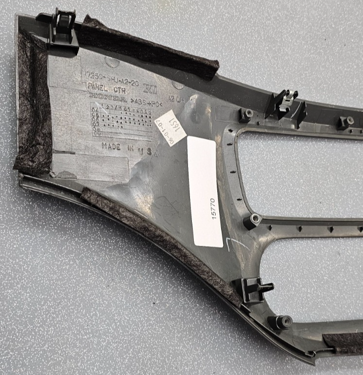 🔥05-10 Honda Odyssey Center Dash Radio Climate Control Bezel Trim Panel Silver