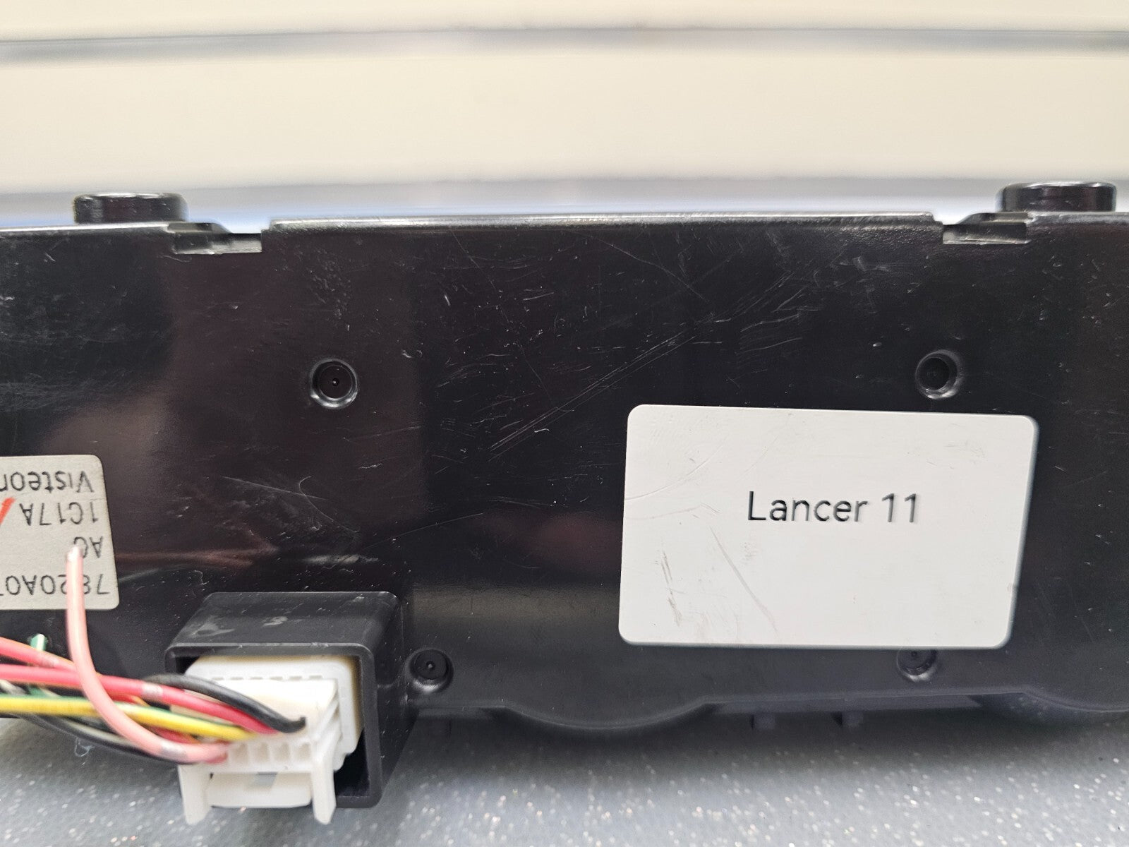 08-12 MITSUBISHI LANCER DASH AC HEATER CLIMATE TEMPERATURE CONTROL CONDITIONING