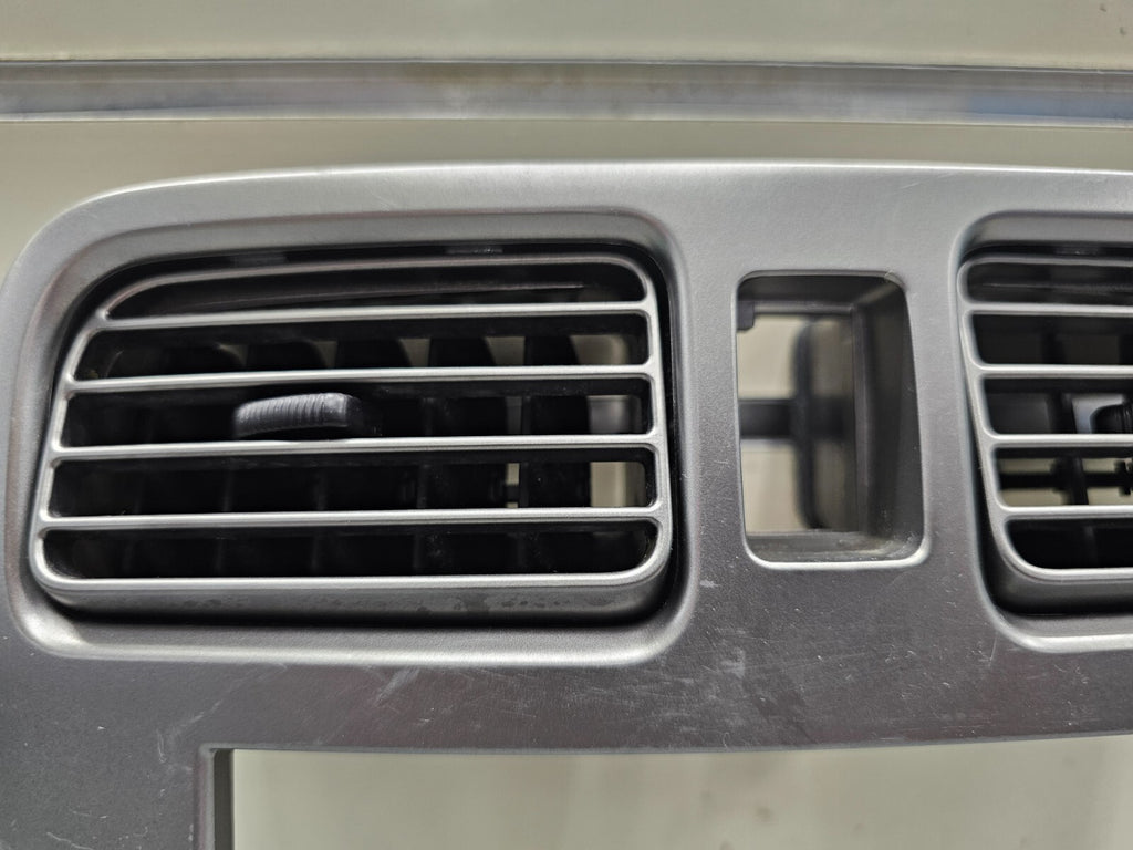 03-08 Subaru Forester Radio Trim Panel Climate Control Center Dash Bezel Silver