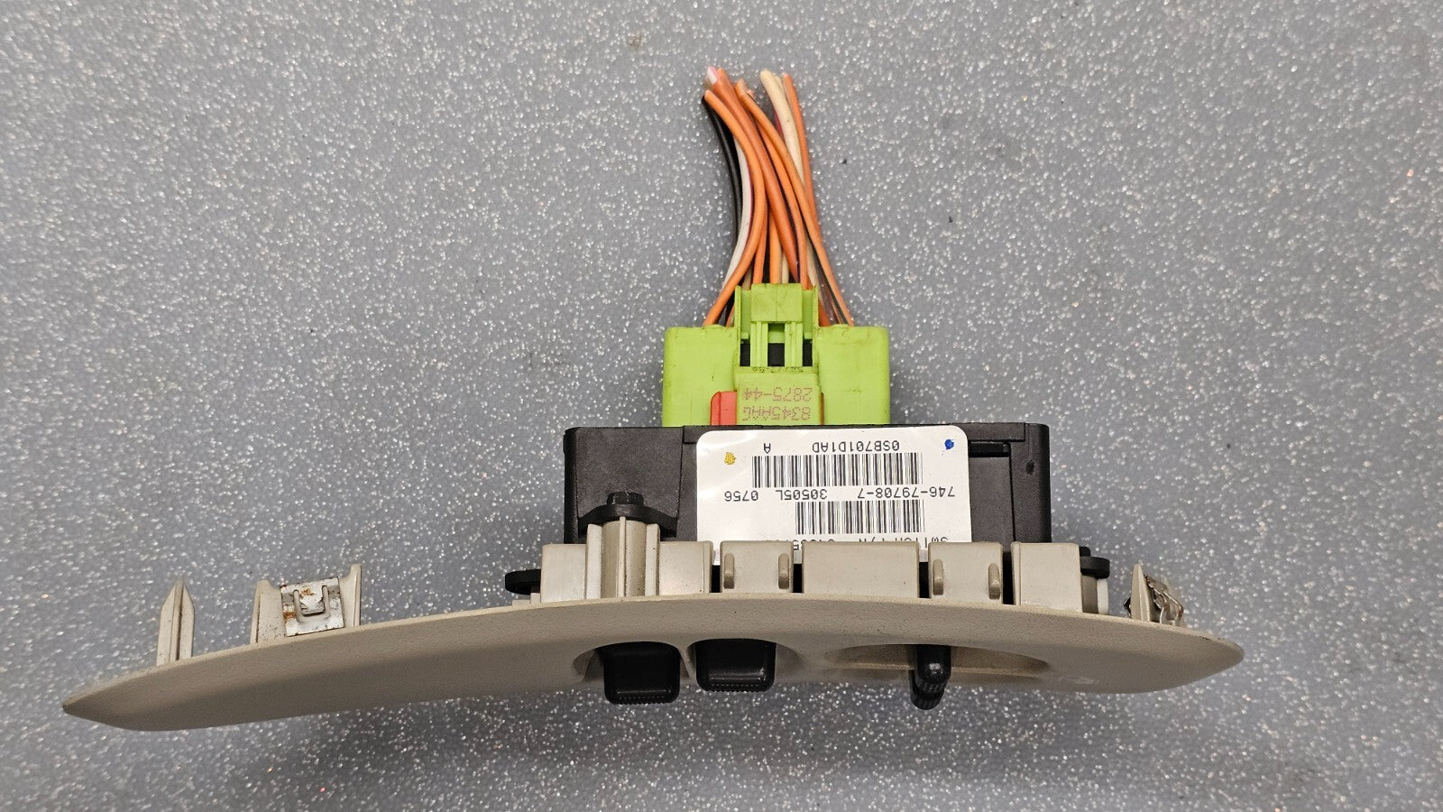 🔥04-07 CARAVAN TOWN COUNTRY DRIVER MASTER DOOR LOCK WINDOW CONTROL SWITCH TAN