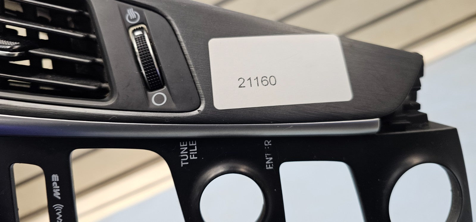 🔥11-14 Sonata Center Dash Radio Stereo Bezel Trim Panel Climate BLACK/SILVER
