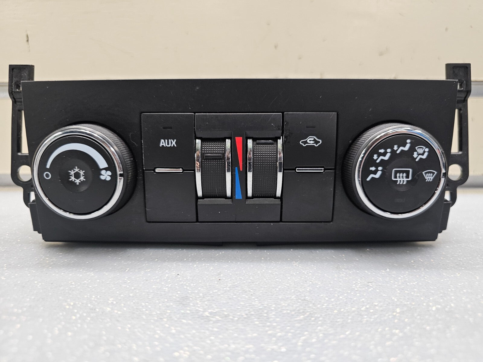 07-09 SILVERADO SIERRA DASH HEATER CLIMATE TEMPERATURE CONTROL UNIT CONDITIONER