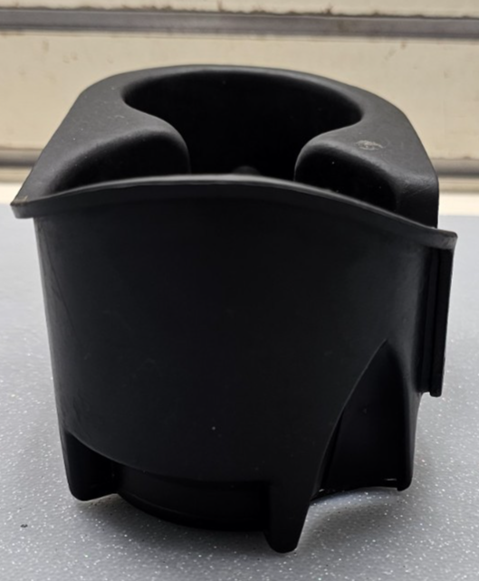 🔥05-07 Jeep Liberty Center Console Cup Drink Holder Rubber Insert OEM Black