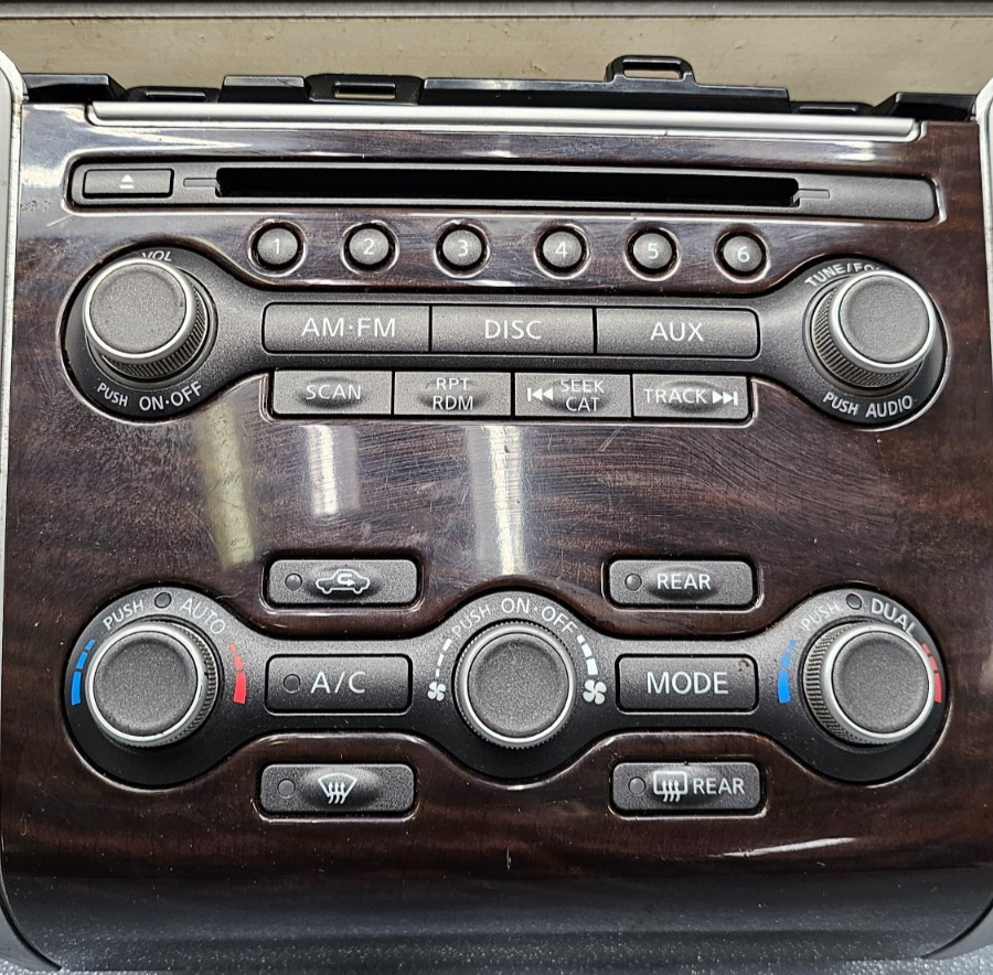 🔥13-17 PATHFINDER DASH RADIO AM-FM STEREO DISPLAY AUDIO AC A/C CLIMATE CONTROL