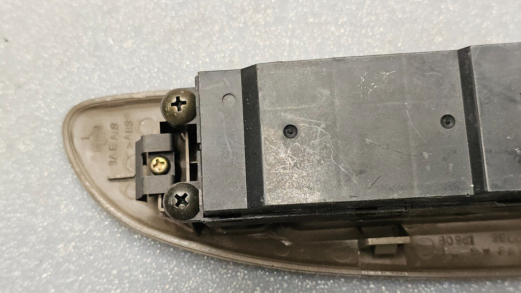 🔥98-01 NISSAN ALTIMA LEFT DRIVER MASTER POWER DOOR WINDOW LOCK SWITCH BEZEL TAN