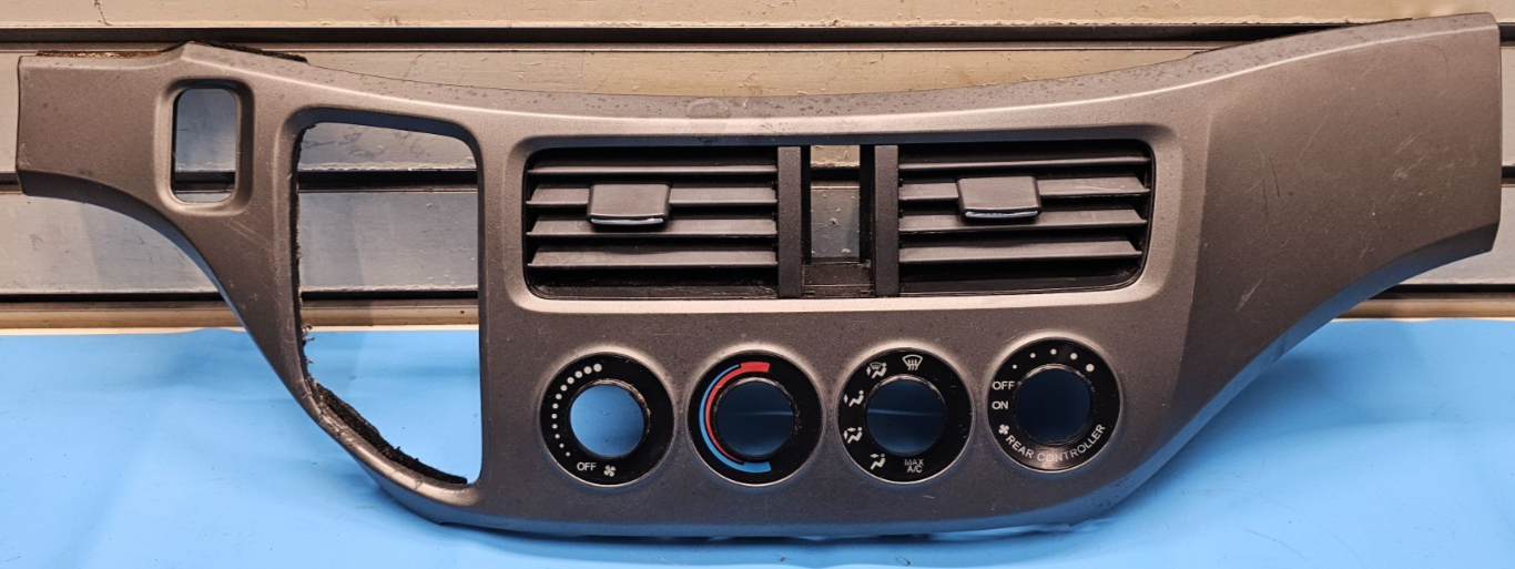 🔥05-10 Honda Odyssey Center Dash Radio Climate Control Bezel Trim Panel Silver