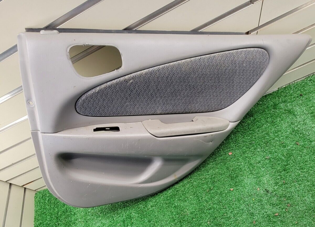 🔥98-02 Toyota COROLLA Door Panel Trim Rear right side passenger Light Gray D14