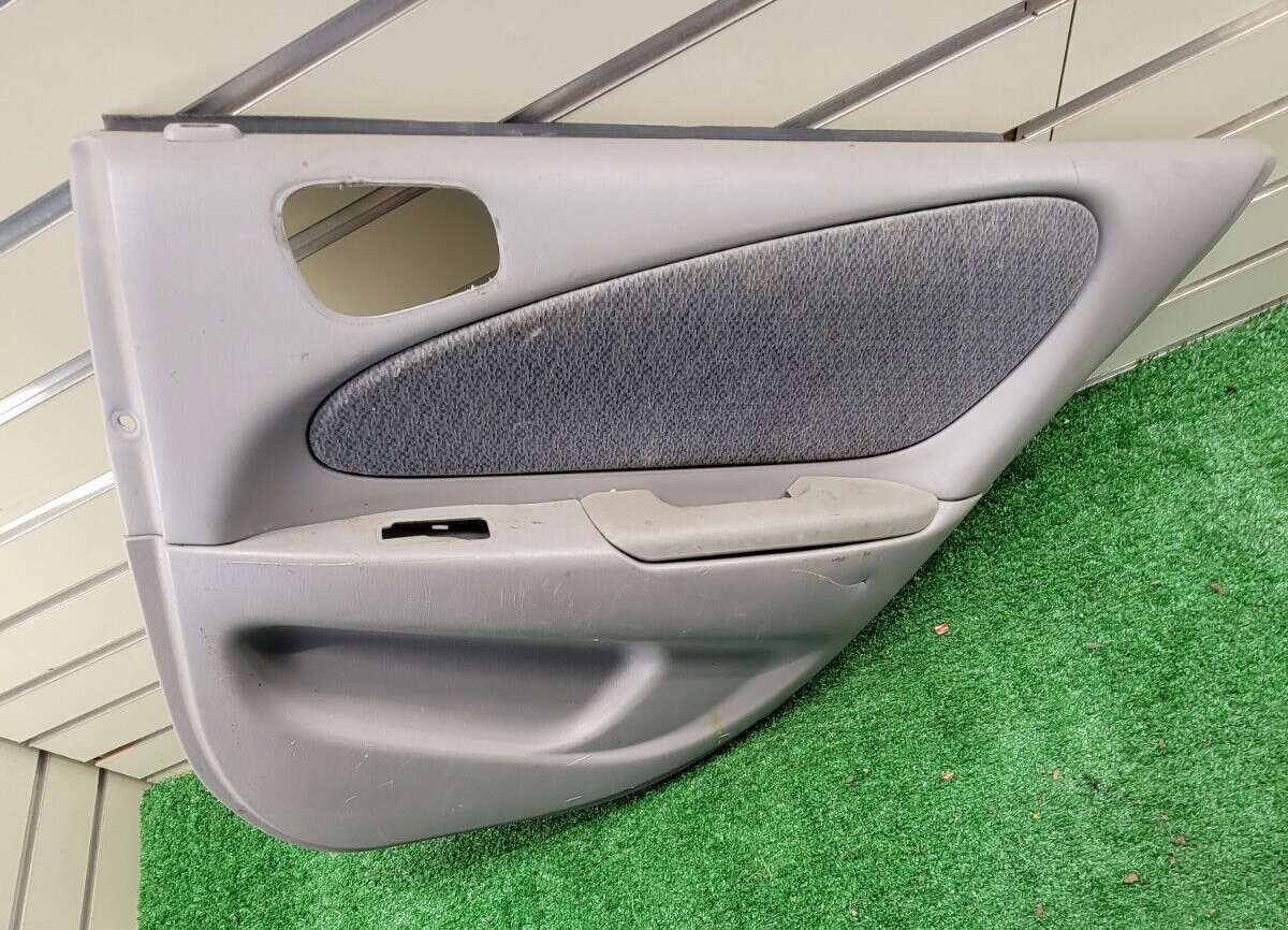 🔥98-02 Toyota COROLLA Door Panel Trim Rear right side passenger Light Gray D14