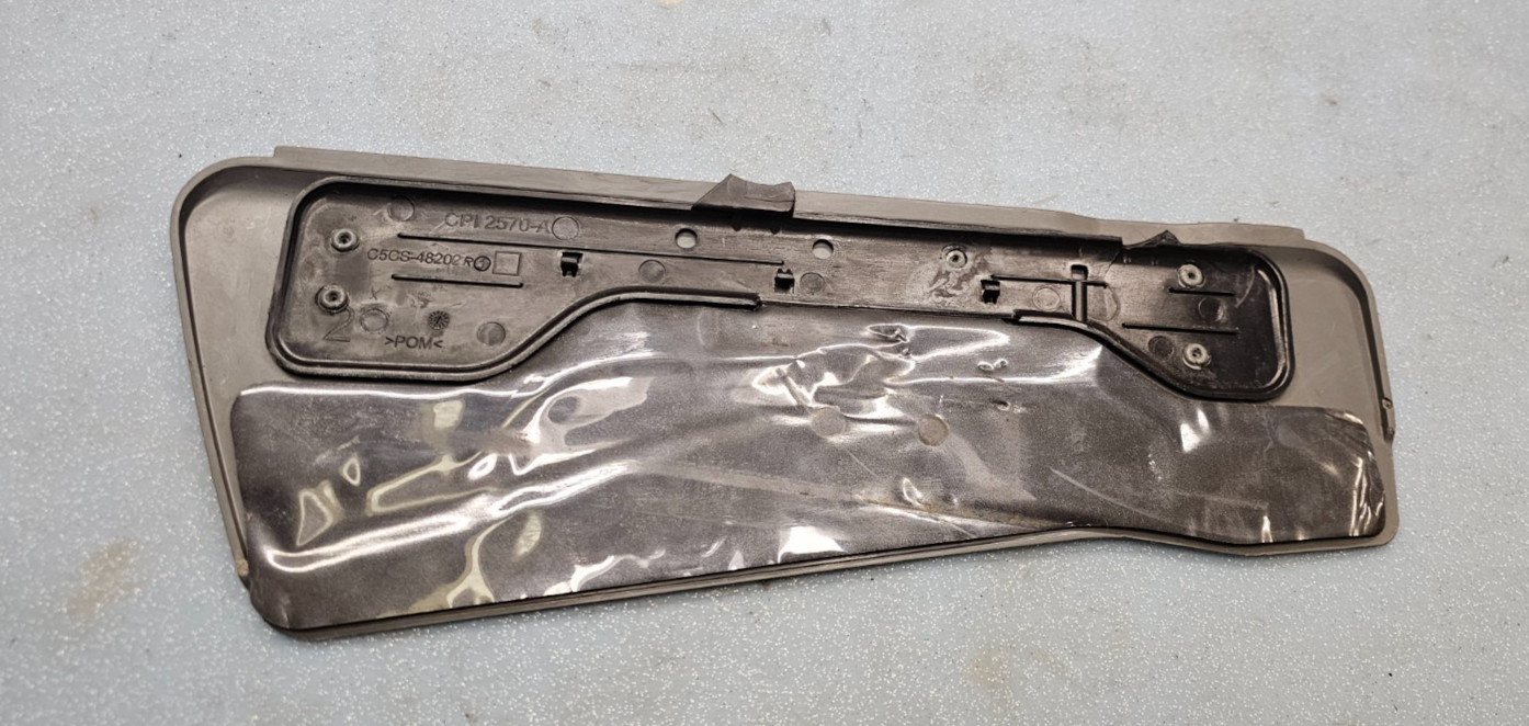 🔥05–10 Town & Country 05-07 Caravan Right Fold Flat Shield OEM GRAY