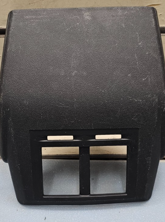 🔥08-10 DODGE CHARGER REAR CENTER CONSOLE W/AIR VENTS & PANEL COVER BLACK