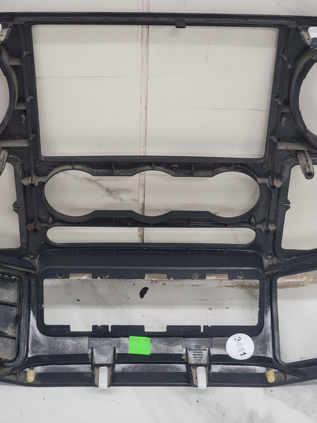 🔥2008-2010 Ford F-250 F-350 Super Duty Radio Dash Bezel Black OEM