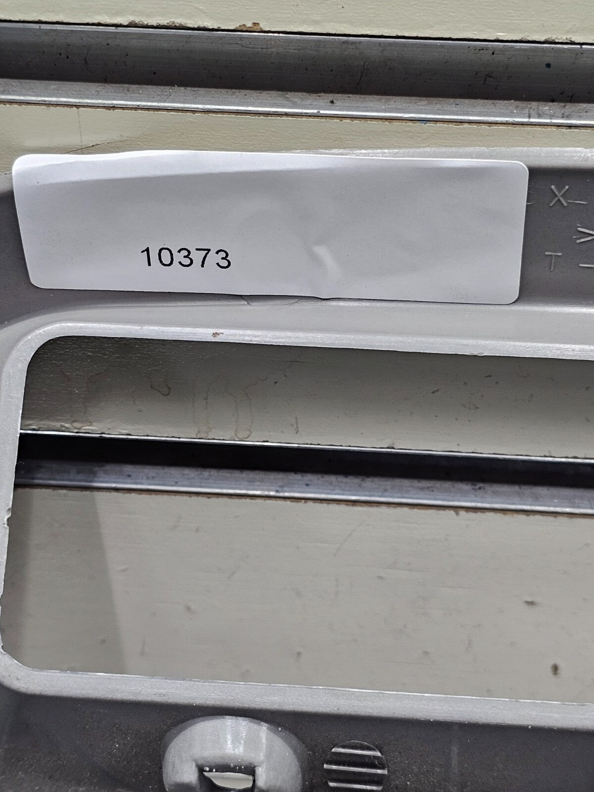 95-10 Ford Ranger EXPLORER Center Dash Radio Trim Surround Bezel Trim SILVER B2