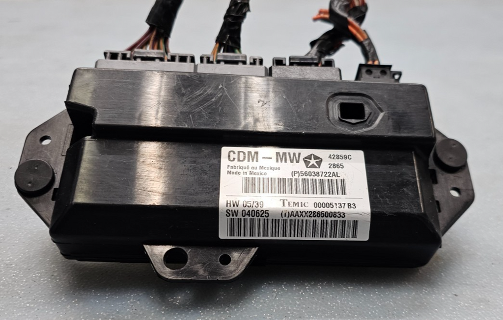 🔥05-10 CHRYSLER 300 Charger magnum  FRONT DOOR WINDOW CONTROL MODULE MEMORY