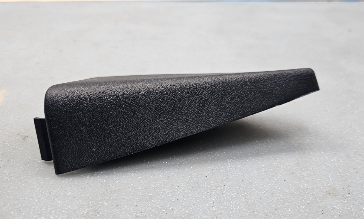 🔥95-98 Chevrolet Tahoe Suburban Door Panel Mirror Cover Trim LEFT DRIVER black