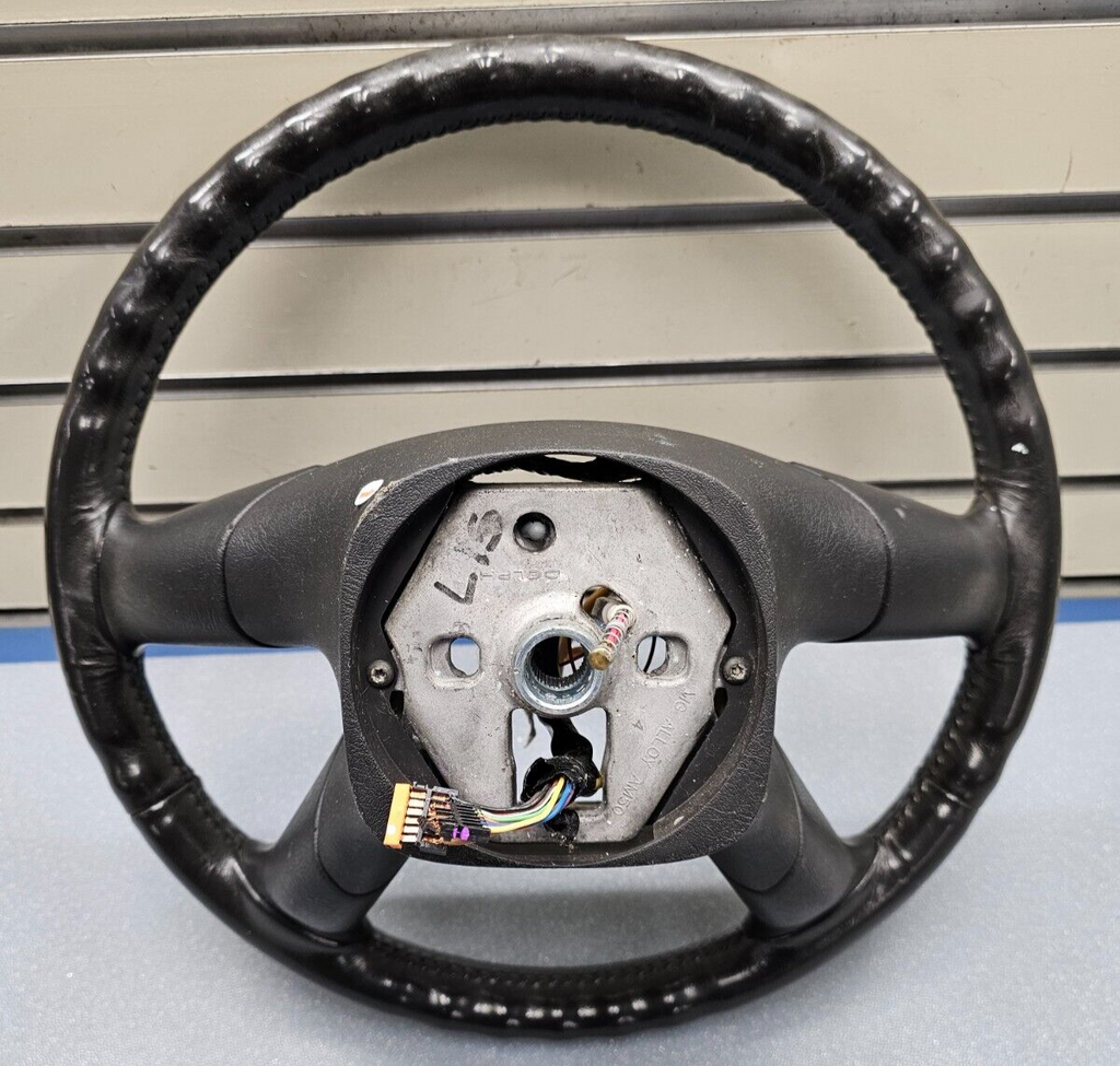 🔥03-06 Chevy Tahoe Yukon Escalade Left Driver Steering Wheel Column Cover BLACK