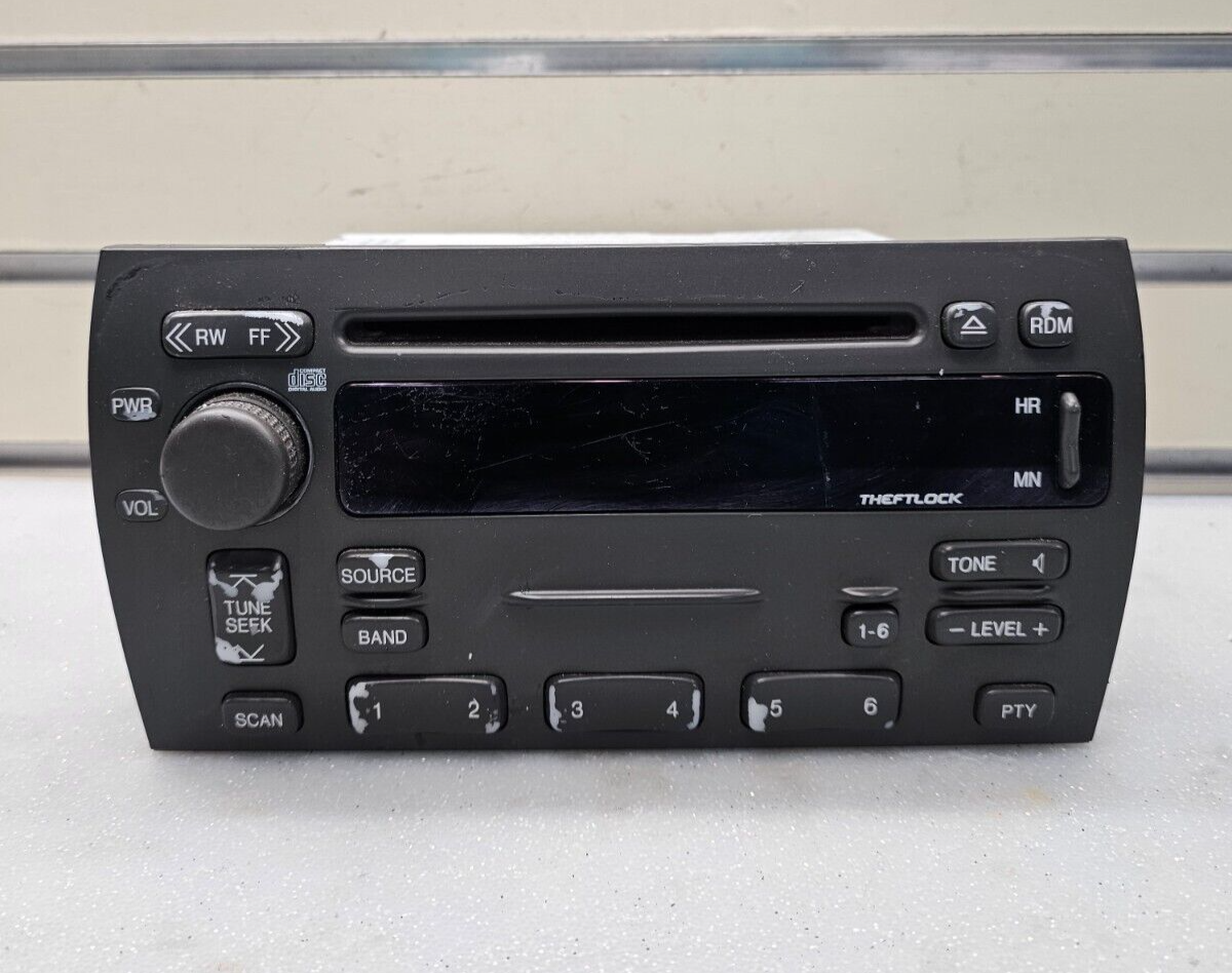 04-05 Cadillac DeVille Seville AM FMCD Dash Radio Receiver Player Stereo Display
