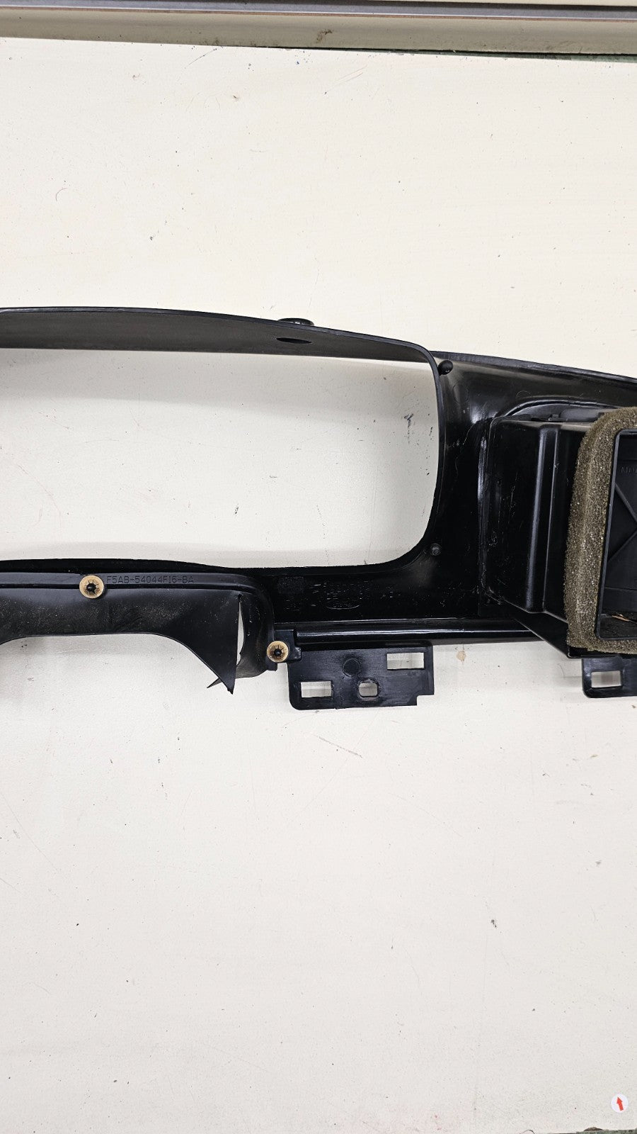 🔥95-11 Grand Marquis Crown Victoria Dash Instrument Cluster Radio Bezel Black