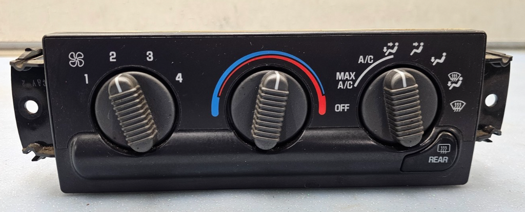 🔥98-05 Blazer Jimmy S10 Dash AC A/C Climate Temperature Heater Control Black