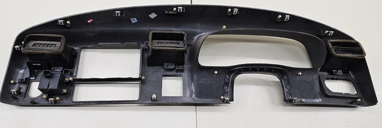🔥99-04 Ford Excursion Dash Instrument Cluster Speedometer Bezel Panel Black C22