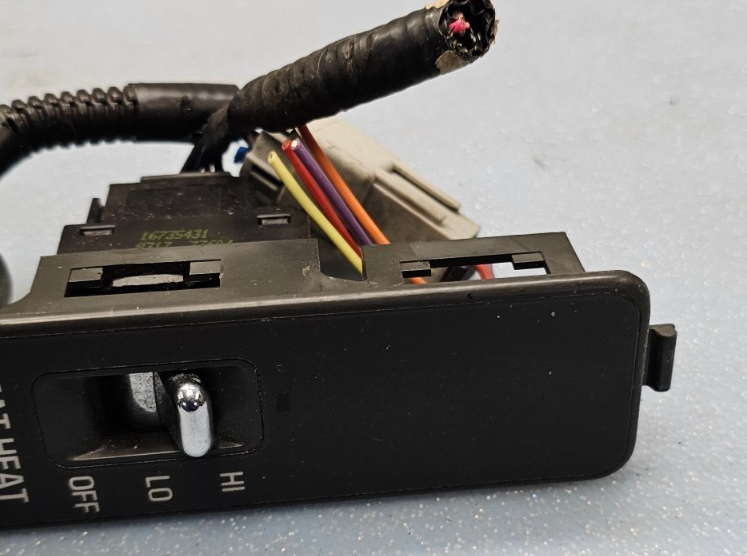 🔥94-99 CADILLAC DEVILLE SEAT RIGHT PASSENGER POWER WINDOW SWITCH BLACK OEM