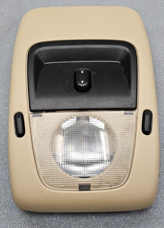 🔥02-05 Explorer Mountaineer Overhead Console Dome Map Light Storage Sunroof Tan