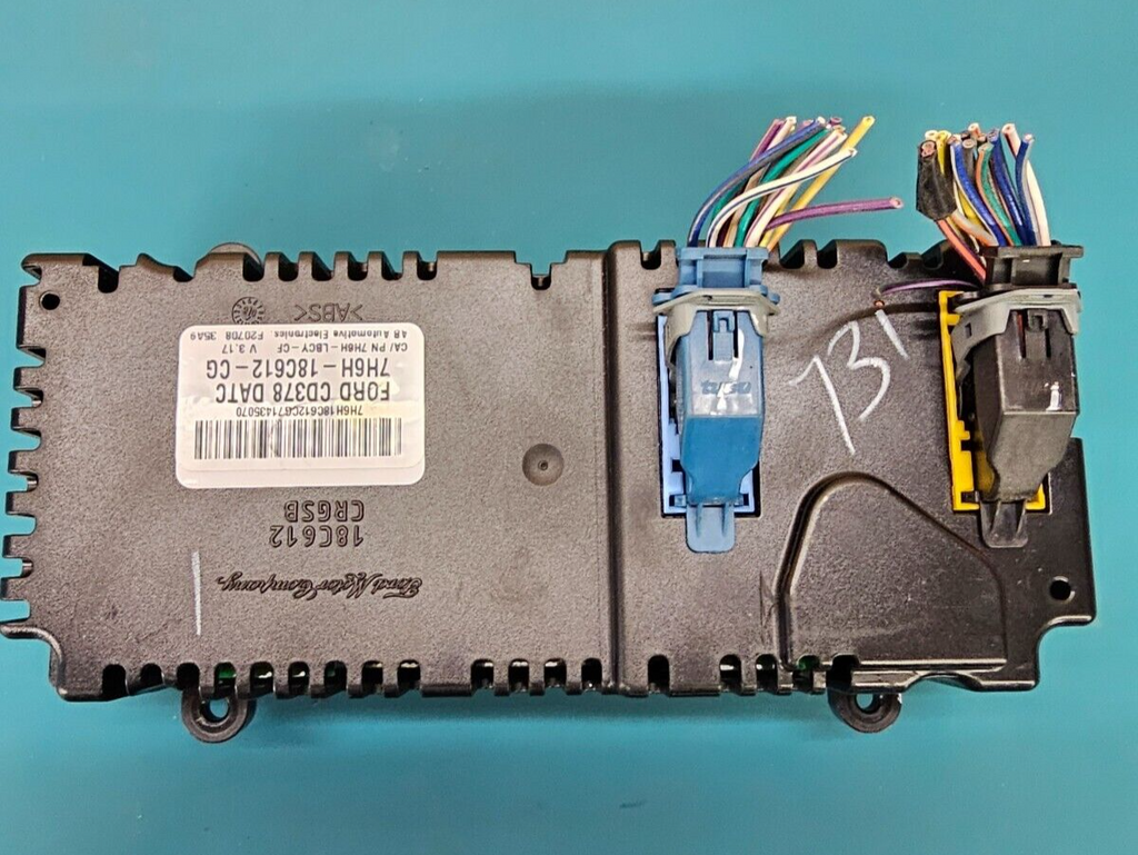 07-09 Lincoln MKZ Dash Heater Climate Temperature Control Unit HVAC Conditioner