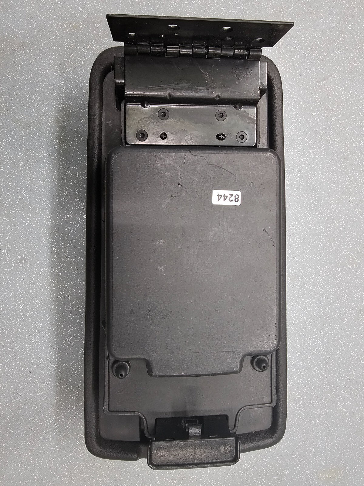 10-12 Fusion Milan Front Center Console Lid Armrest Cover Top Pad Assembly Black