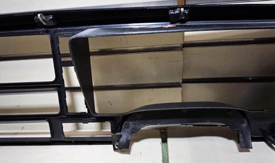 🔥95-99 CHEVY GMC TRUCK SILVERADO CK Instrument Cluster Dash Bezel Gray/Black C3
