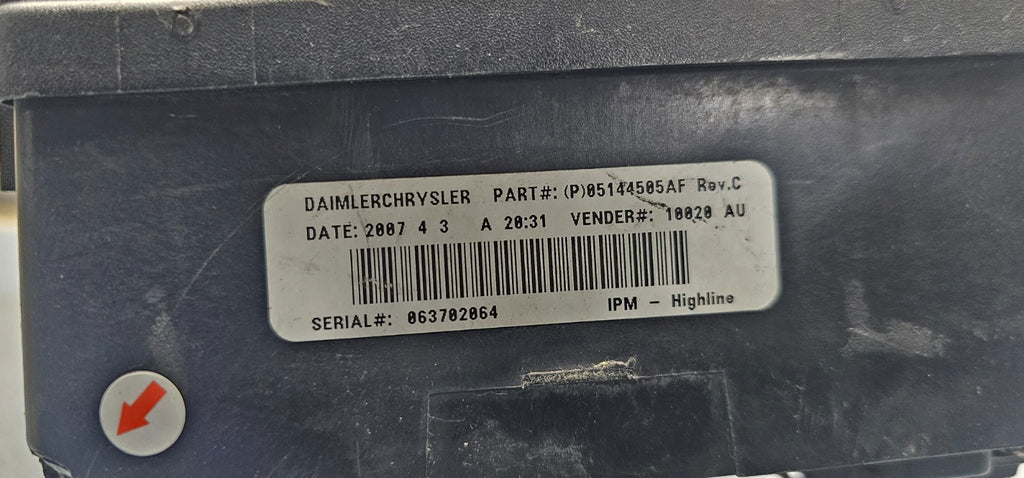 🔥03-06 DODGE GRAND CARAVAN TIPM FUSE BOX JUNCTION MODULE OEM