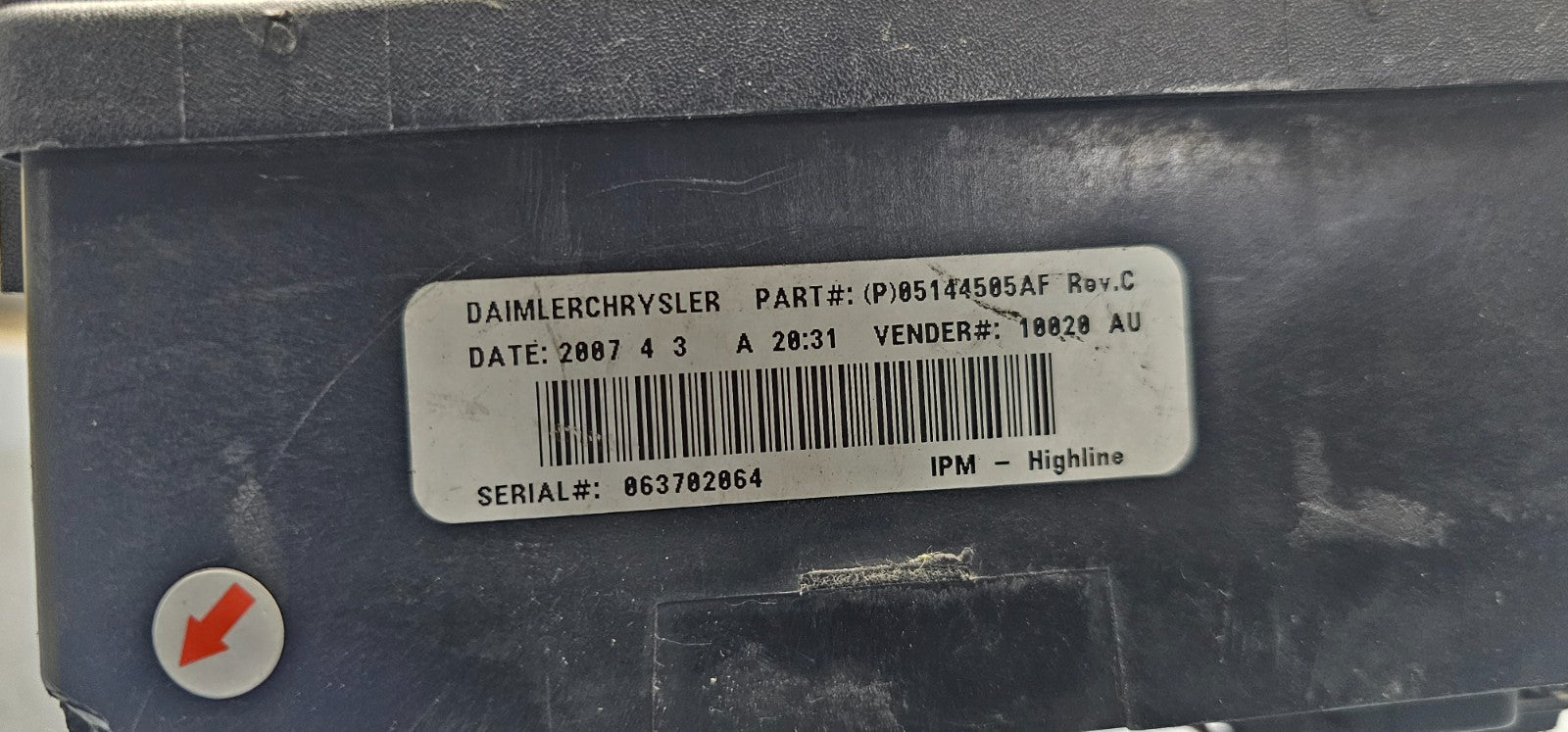 🔥03-06 DODGE GRAND CARAVAN TIPM FUSE BOX JUNCTION MODULE OEM