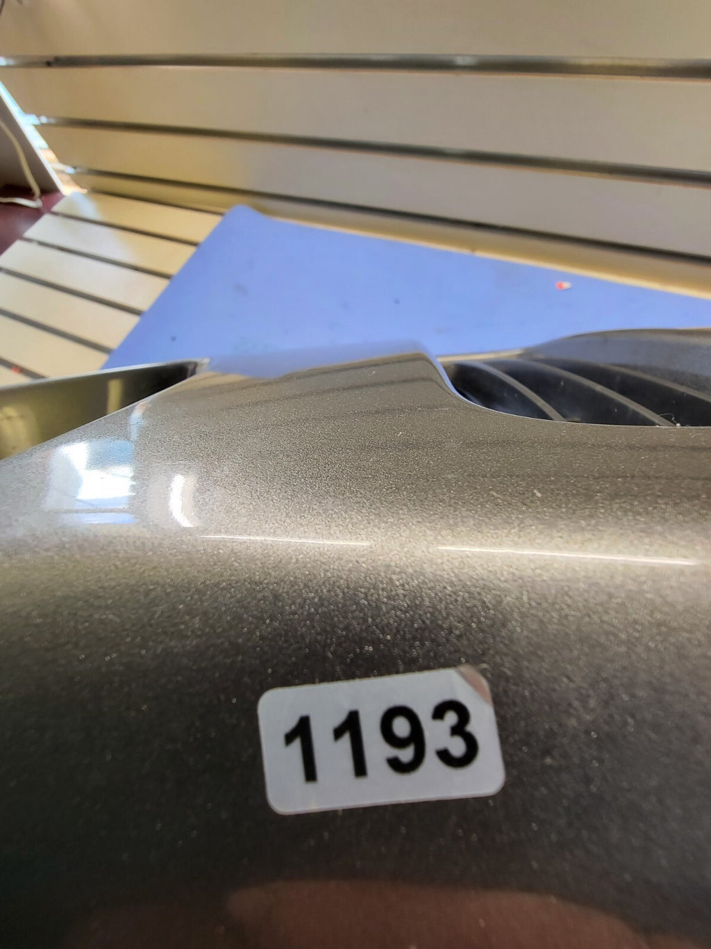 🔥02-04 Jeep Liberty KJ Top Upper Grille Assembly Chrome Genuine Gray OEM