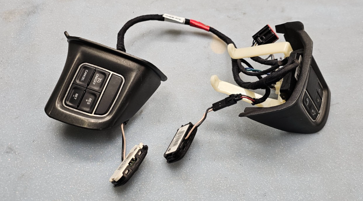 🔥11-24 DODGE DART STEERING WHEEL AUDIO RADIO CRUISE CONTROL SWITCH ASSY BLACK