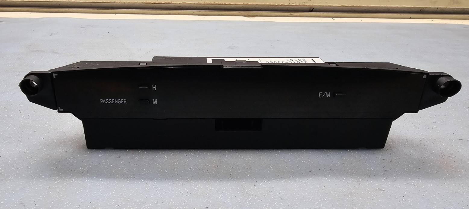 🔥02-06 Toyota Camry Digital Clock Time Display Right Passenger Assembly Black