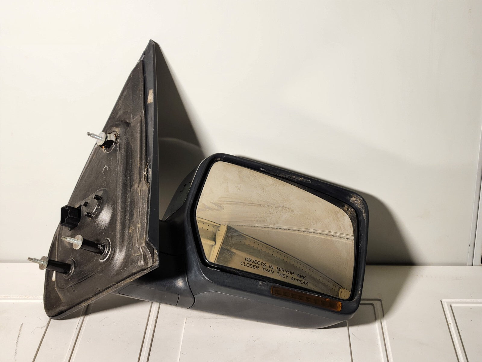 🔥07-13 CHEVY SILVERADO MIRROR AMC SIERA  LEFT SIDE FOR PARTS ONLY Gray