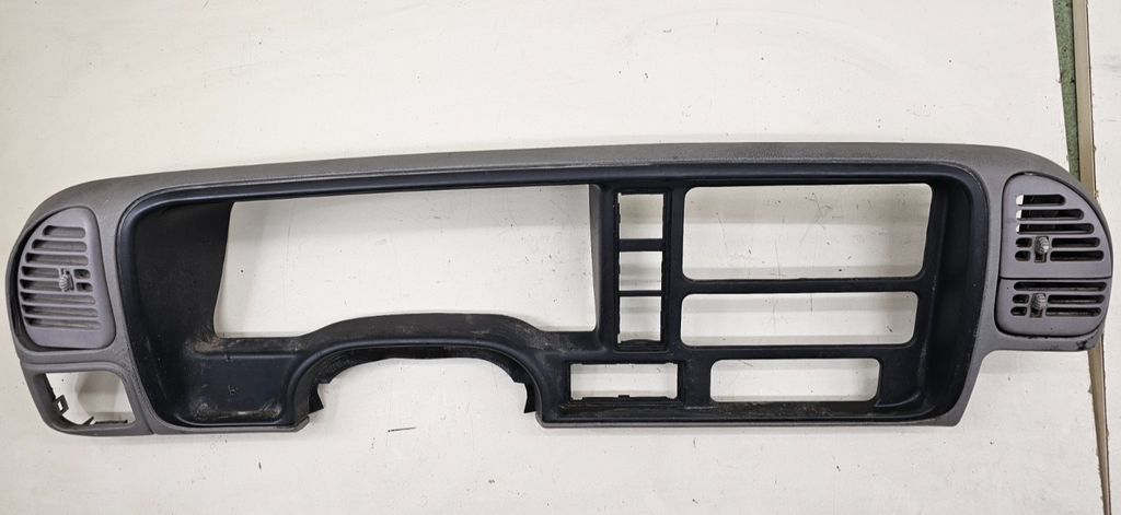 🔥95-99 CHEVY GMC TRUCK SILVERADO CK Instrument Cluster Dash Bezel Gray/Black C3