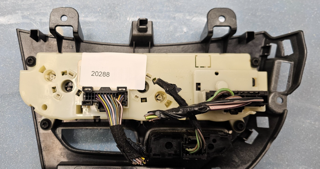🔥12-14 FORD FOCUS A/C HEATER CLIMATE CONTROL Dash Bezel Temperature SILVER OEM