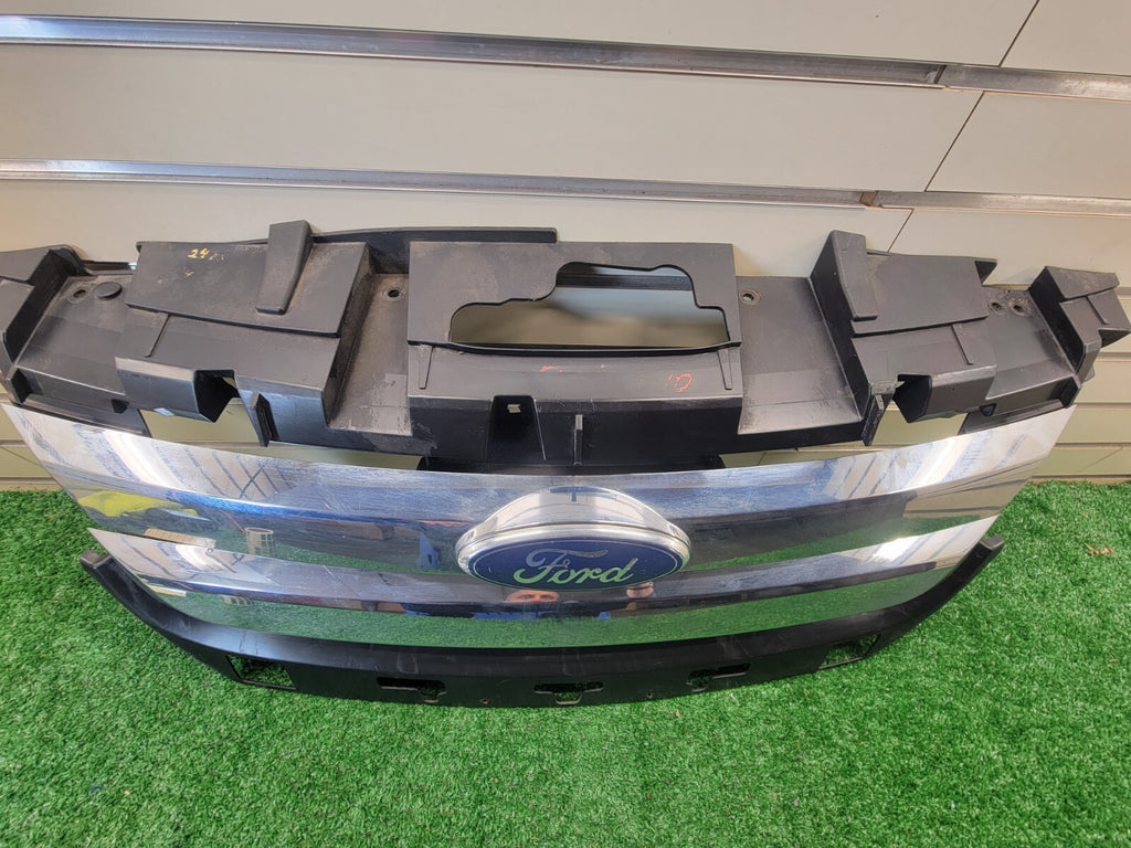 🔥10-12 Ford Fusion Front Upper Grille Chrome Trim Assembly Outer Factory