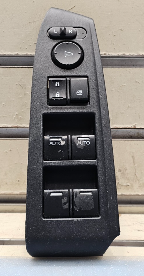 08-12 ACCORD Left Driver Door Master Power Window Lock Switch Assembly Black OEM