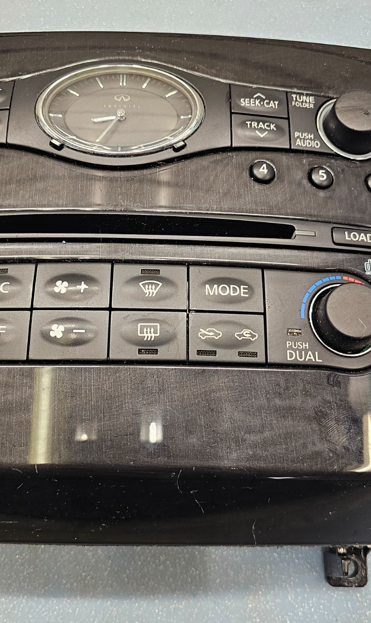 🔥07-13 Infiniti G35 G37 Dash AC Heater Temperature Climate Control Radio Audio