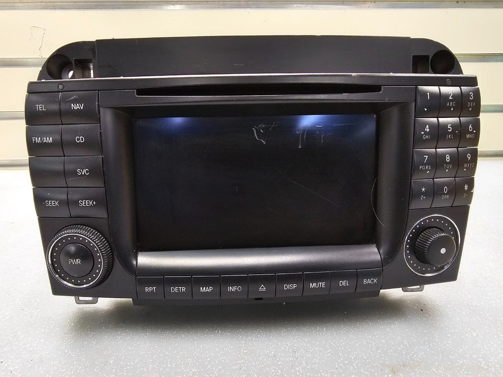 🔥03-06 Mercedes W215 CL500 S430 S55 RADIO Head Unit Command Navigation GPS CD