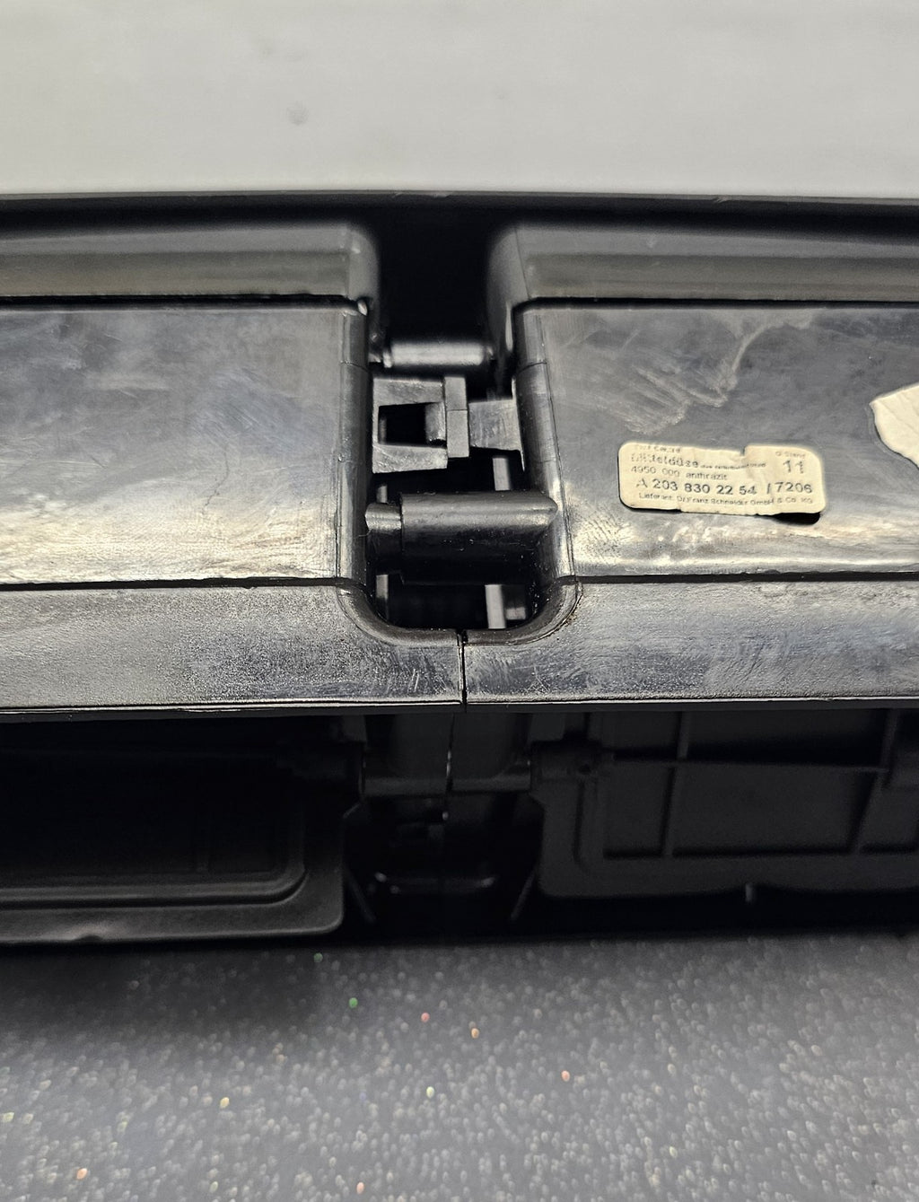 🔥01-07 MERCEDES W203 C230 C240 C320 CENTER DASH AC VENT BLACK OEM