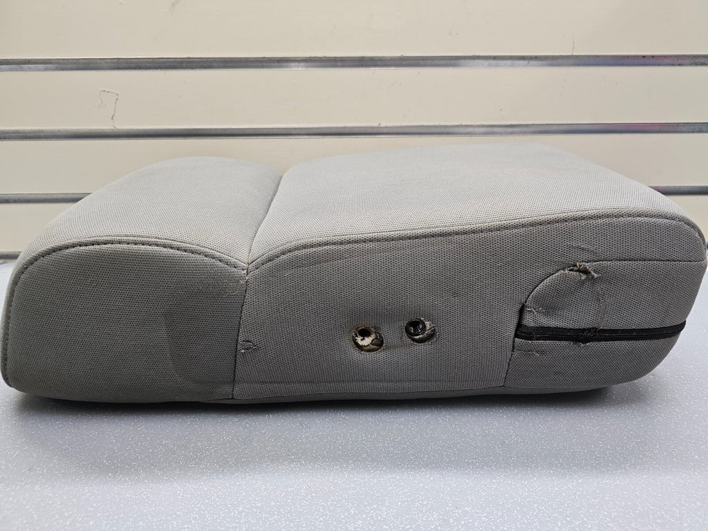 🔥04-08 FORD F150 Center Front Console JUMP SEAT Armrest Cloth Light Gray JS1