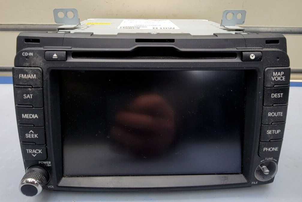 10-13 Sportage Navigation Dash CD Player AM FM Radio Media Receiver Display OEM