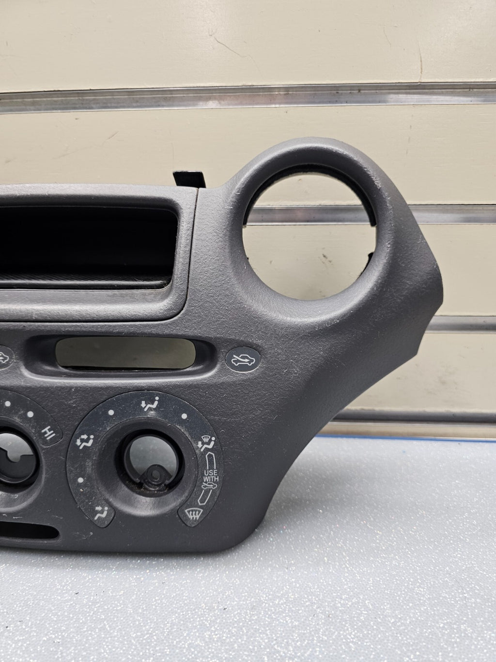 🔥00-05 Toyota Echo Dash Air Vent Ac Control Trim Gray Factory Bezel Panel