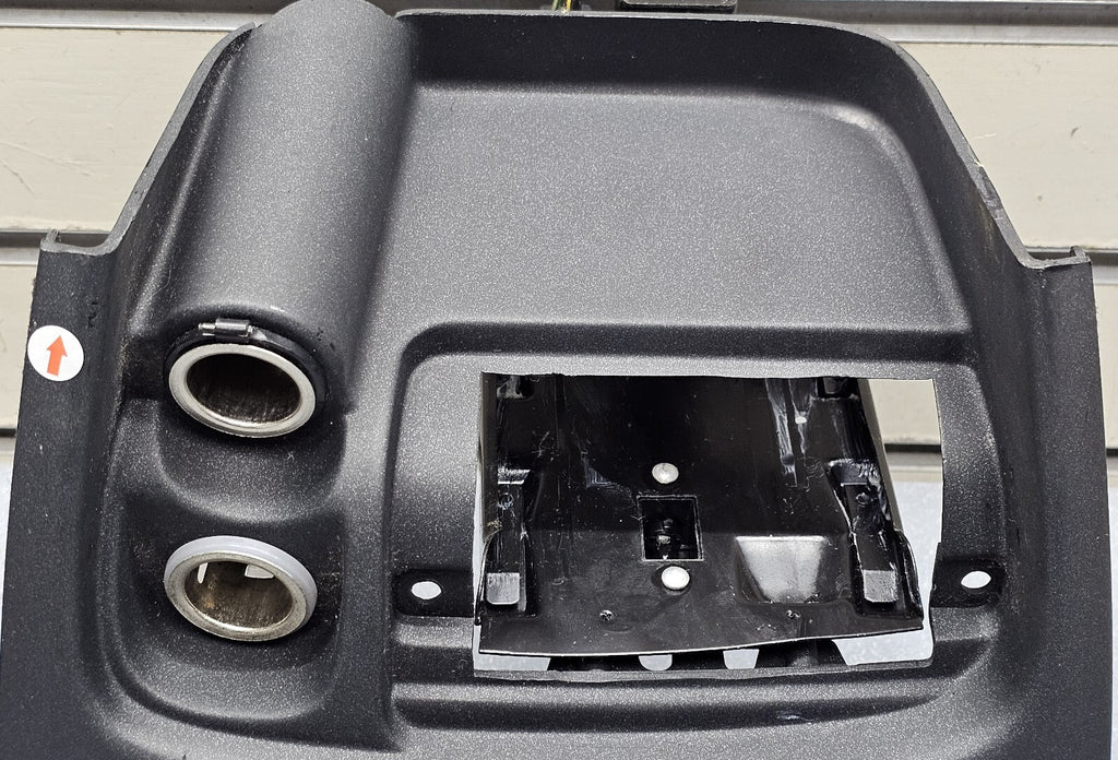 🔥01-06 Santa Fe Dash Temperature Climate control Heater Air Filter Bezel Black