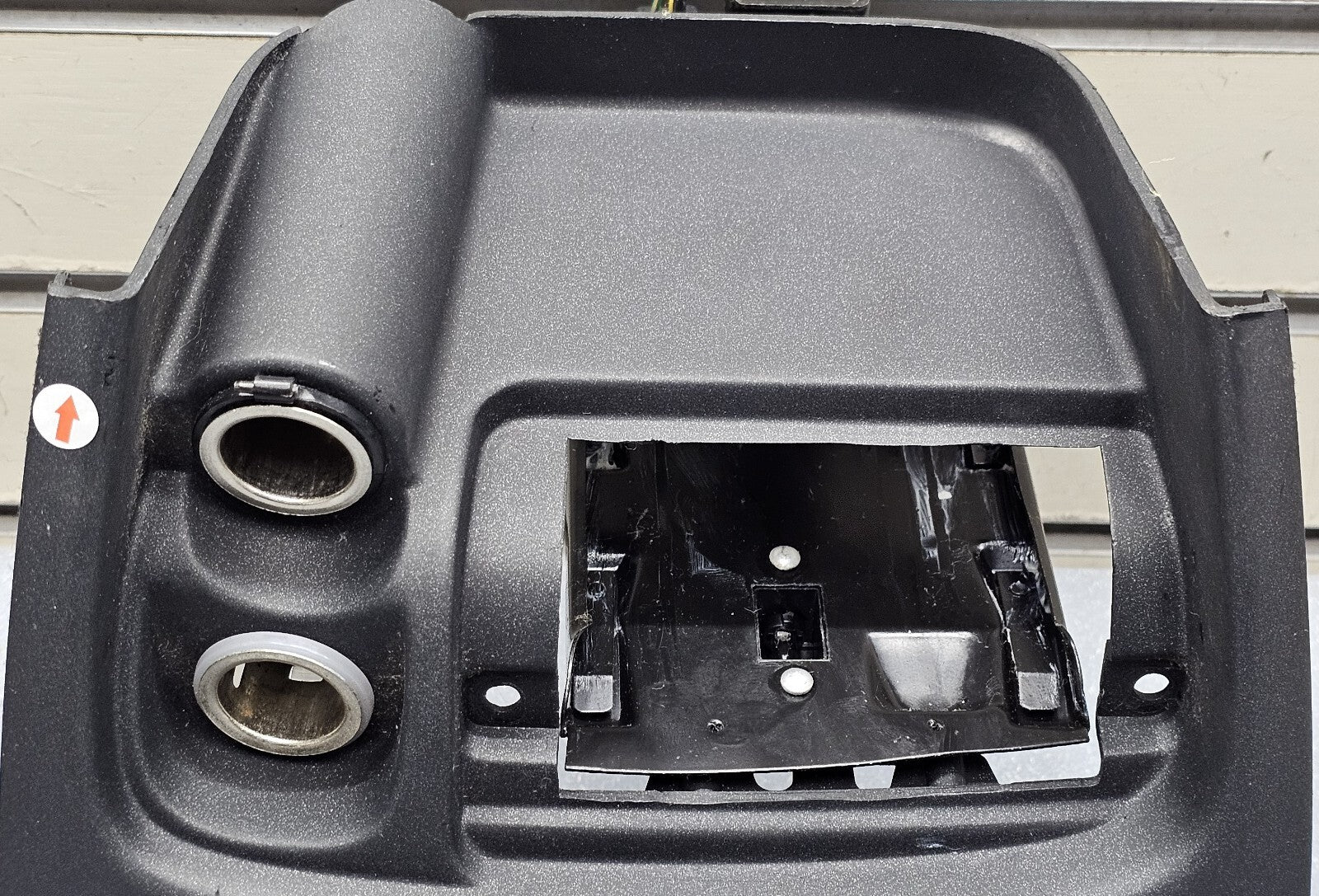 🔥01-06 Santa Fe Dash Temperature Climate control Heater Air Filter Bezel Black