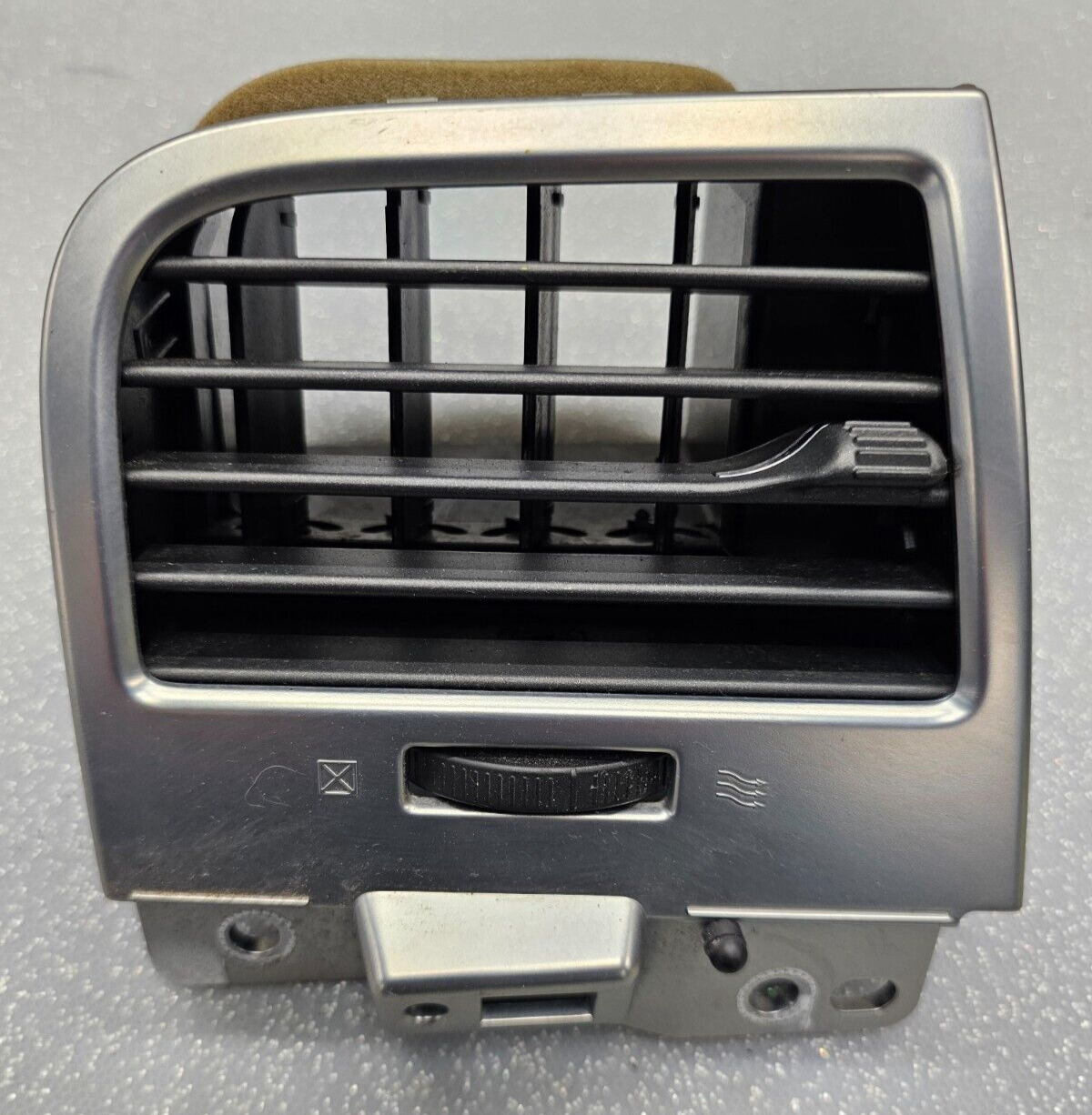🔥09-12 LINCOLN MKS LEFT DRIVER DASH AIR VENT HEATER FILTER CLIMATE SILVER VT29