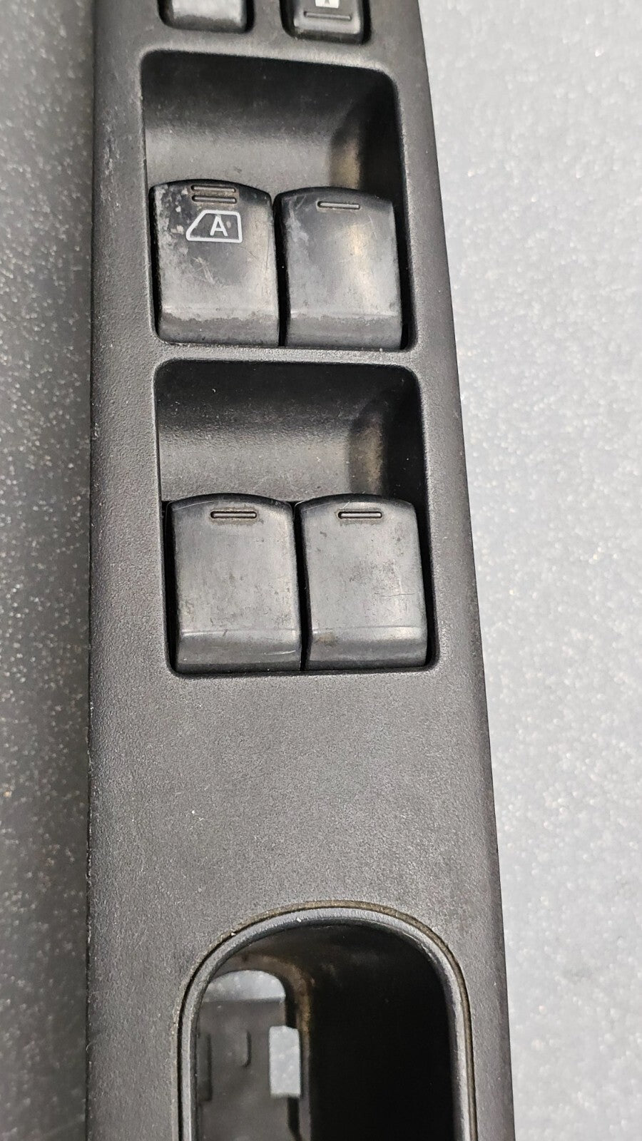 🔥07-10 Nissan Sentra Left Driver Power Window Control Switch Black OEM